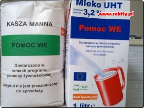 Harmonogram wydawania żywności