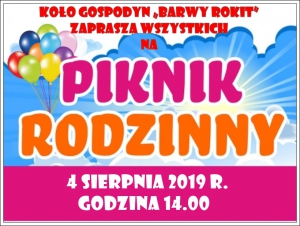 Zapraszamy na Piknik Rodzinny