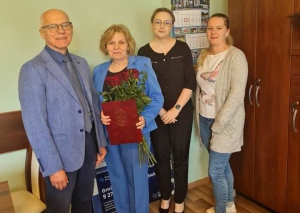 Uroczystość 40-lecia pracy pedagogicznej