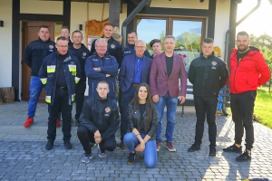 Przekazanie nowego sprzętu dla OSP Rokity
